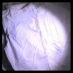 Banana Republic white jeans